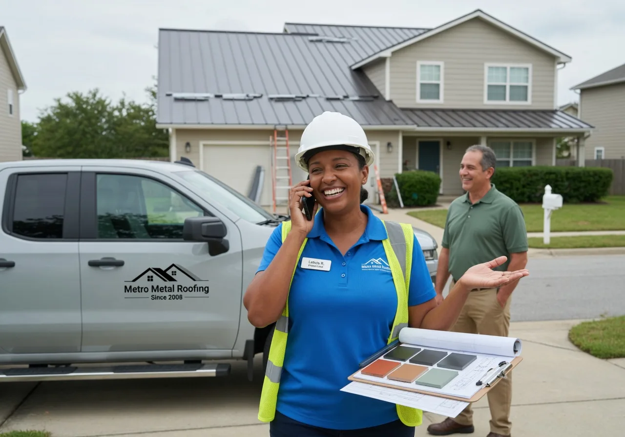 Storm Damage Metal Roof Repair in Fenelton, PA